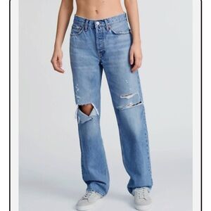 Re/Done 90’s Comfy Blue Jeans